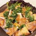 あい♪らんど's cooksnap of when they made 鶏モモ肉で簡単☆ネギ塩ダレチキン.