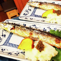ダッフィーニーうに's cooksnap of when they made サンマの塩焼き～柚子胡椒添え～.
