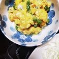 山原水鳥's cooksnap of when they made グリーンピースの卵とじ.