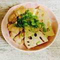 さくらん餅's cooksnap of when they made 鶏肉＆厚揚げ＆れんこんの☆炒め煮.