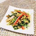 アイリッシュショコラ's cooksnap of when they made 栄養満点◎豆苗と卵のオイスターソース炒め.