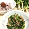 クック☆Zoo's cooksnap of when they made 大根の葉のツナ味噌炒め.