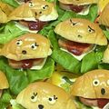 バンドウマメ's cooksnap of when they made 簡単♪Halloweenサンドイッチ弁当.