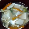 マキマキ913's cooksnap of when they made オクラと豆腐の中華風たまごスープ.