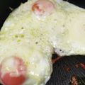mmmksss's cooksnap of when they made 息子の好きな☆カリッととろける目玉焼き.