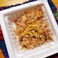 めぐ＊ぴぃ's cooksnap of when they made 粒マスタード＋たっぷりかつお節納豆.