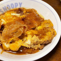 ma2kaboch's cooksnap of when they made 麺つゆ de 簡単 家族のかつ煮 かつ丼.