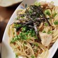 リンとリオのママ's cooksnap of when they made きのことチキンの絶品和風パスタ♡.
