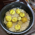 くぅネネ's cooksnap of when they made 食欲の秋！新米と生栗でくりご飯を.