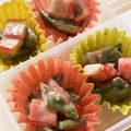 sorayuukei's cooksnap of when they made カニカマといんげんのごまマヨサラダ.