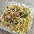 10non10's cooksnap of when they made レンジだけ☆もちもちクリームパスタ.