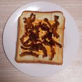 アクセル☆'s cooksnap of when they made ゴーヤの佃煮のチーズトースト.