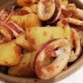 こちゃ。's cooksnap of when they made じゃが芋とイカのバター醤油焼き.
