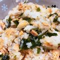 クックCR80LB☆'s cooksnap of when they made 簡単すぎる！！炊き込み☆鮭わかめごはん.