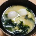 ｂｅｒｒｙ＋'s cooksnap of when they made 里芋とワカメのお味噌汁.