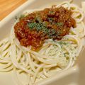 なっさん姫's cooksnap of when they made 手作りミートソースで☆パスタ.