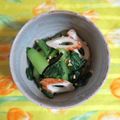 mmameco's cooksnap of when they made 小松菜の塩昆布和え.