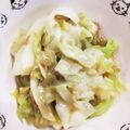 さおりらっくま's cooksnap of when they made やさしい味の簡単副菜キャベツとツナの煮物.