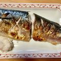 さすらい's cooksnap of when they made フライパンで真サバの塩焼き。大根おろし！.