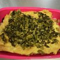 maemon's cooksnap of when they made 10分弁当★重ねて簡単！鶏そぼろ弁当.