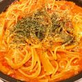MizuhoBank's cooksnap of when they made 簡単！トマトクリームパスタ.