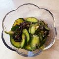 クックYK45LD☆'s cooksnap of when they made ミョウガとナスときゅうりの和え物.