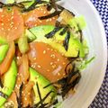 ひとっ☆'s cooksnap of when they made サーモン&アボカド→丼にいかが？.