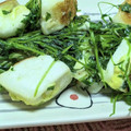 ゆけり３兄弟's cooksnap of when they made はんぺんと豆苗のマヨバター炒め.