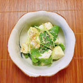 コムギ大好き's cooksnap of when they made ５分で☆はんぺんと三つ葉の味噌マヨ和え.