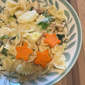 ちゃかぴまま's cooksnap of when they made リボンのチキンクリームパスタ.