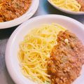 みぽぽ37's cooksnap of when they made ルーミックで簡単に！ミートソース.
