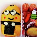 サンフラワー30's cooksnap of when they made ☆キャラ弁☆ミニオン オムライス.