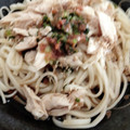 プルンバゴ's cooksnap of when they made ✿ささみの梅和え＊ぶっかけ冷やしうどん✿.