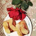 プルンバゴ's cooksnap of when they made ホットサンドメーカー＊りんごケーキ.