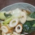 クック3V40C5☆'s cooksnap of when they made ちくわとチンゲン菜の煮浸し.