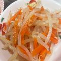 なーなちゃん's cooksnap of when they made もやしと人参＊生姜ポン酢和え.