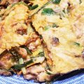 ♡あいさち♡'s cooksnap of when they made **チヂミ（豚肉・ニラ・人参）**.