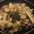 陳・亮's cooksnap of when they made 簡単！玉ねぎと舞茸の豚丼♪.