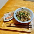 komutatata's cooksnap of when they made 簡単めし！豚ひき肉とニラのスタミナ丼.