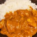 Blue's cooksnap of when they made こくまろバターチキンカレー.