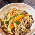 よん's cooksnap of when they made 【幼児食】切干大根とひき肉のカレー風味.
