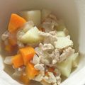 クックRPIZXH☆'s cooksnap of when they made 離乳食 後期 肉じゃが.
