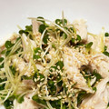 菜つ実☆ミ's cooksnap of when they made 【作り置き】ささみとカイワレの中華和え.