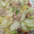クック6DDPP8☆'s cooksnap of when they made 塩麹でふっくら鶏肉と白菜のトロトロ炒め.