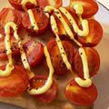 クック1S0J7X☆'s cooksnap of when they made ミニトマトばっかりチーズトースト.