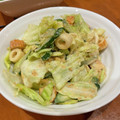 1710a08's cooksnap of when they made キャベツとちくわのコチュマヨ和え.