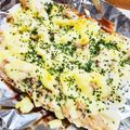 kinniko's cooksnap of when they made チーズのせツナマヨ竹輪ボード.