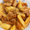 ミアンミアン's cooksnap of when they made ☆簡単じゃがいもと鶏モモ肉のカレー炒め☆.
