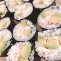 KAORULALA's cooksnap of when they made ☆アボカドとカニカマのサラダ巻き寿司☆.