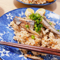 mint's cooksnap of when they made 生姜たっぷり♪秋刀魚の土鍋炊き込みご飯.